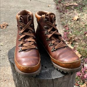 Chaco Brown Leather Lace-Up Boots